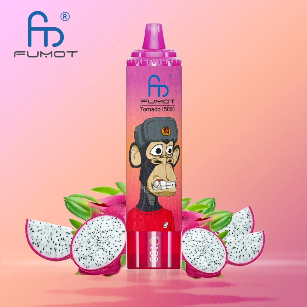 fumot randm tornado 15k Strawberry Ice flavor
