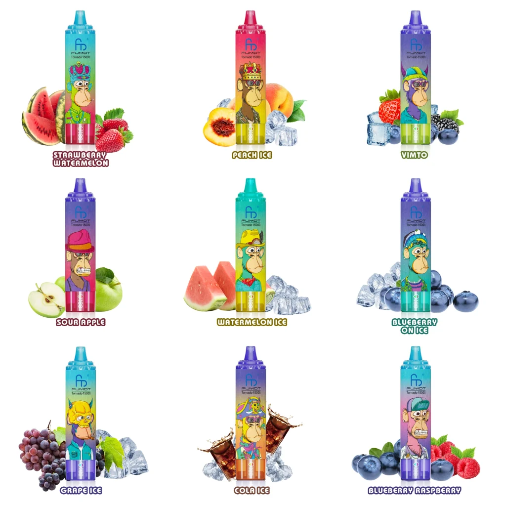 fumot randm tornado 15k vape flavor selection