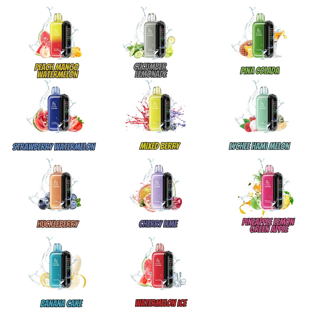 fumot tornado 20000 vape flavor selection