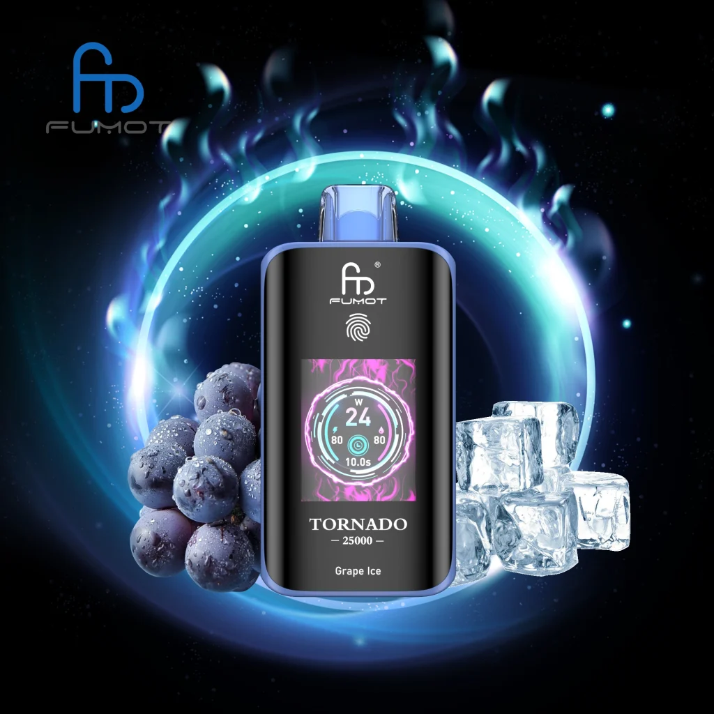 Grape Ice disposable vape flavor