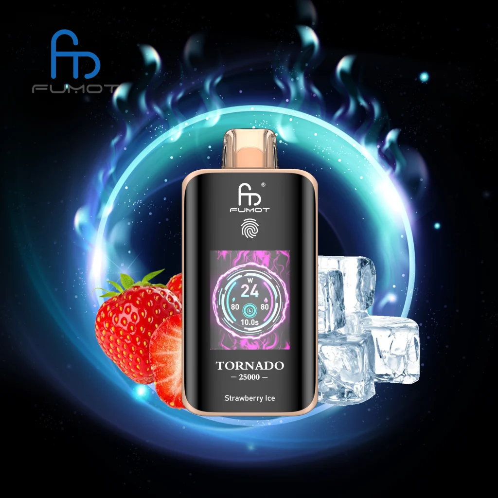 Strawberry Ice disposable vape flavor