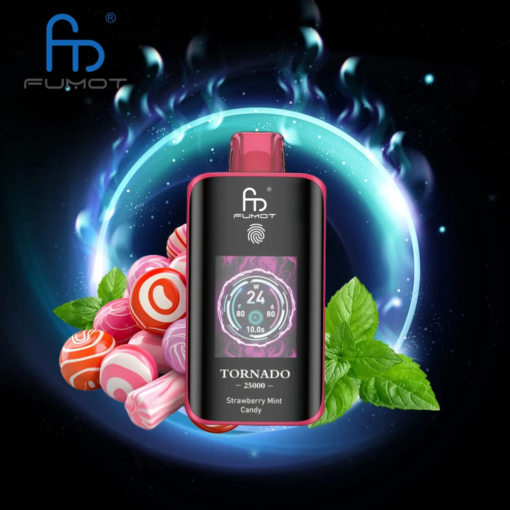 Strawberry Mint Candy disposable vape flavor