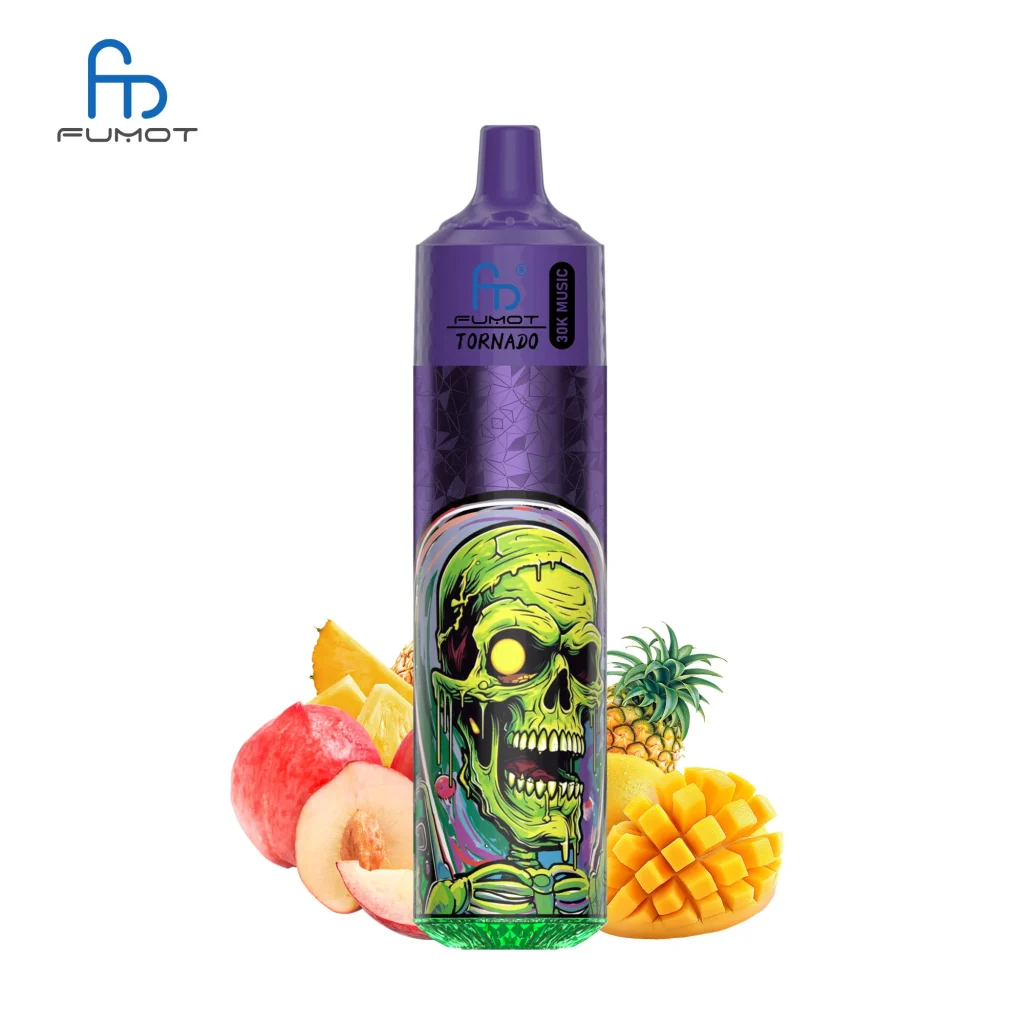 Peachy Mango Pineapple disposable vape flavor