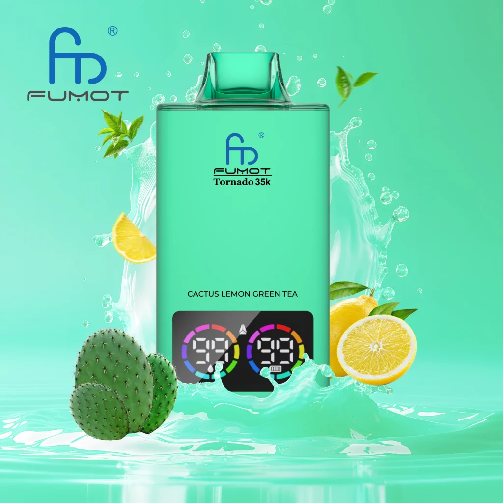 Cactus Lemon Green Tea disposable vape flavor