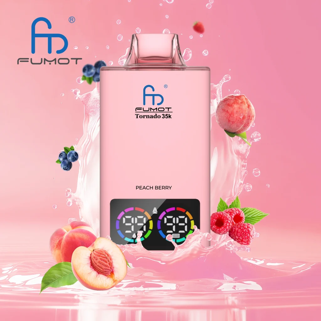 Peach Berry disposable vape flavor