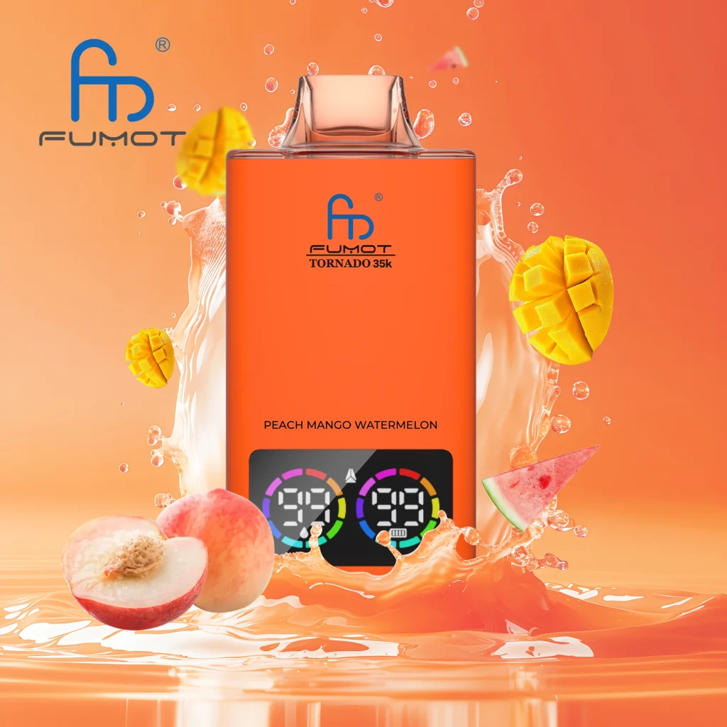 Peach Mango Watermelon disposable vape flavor