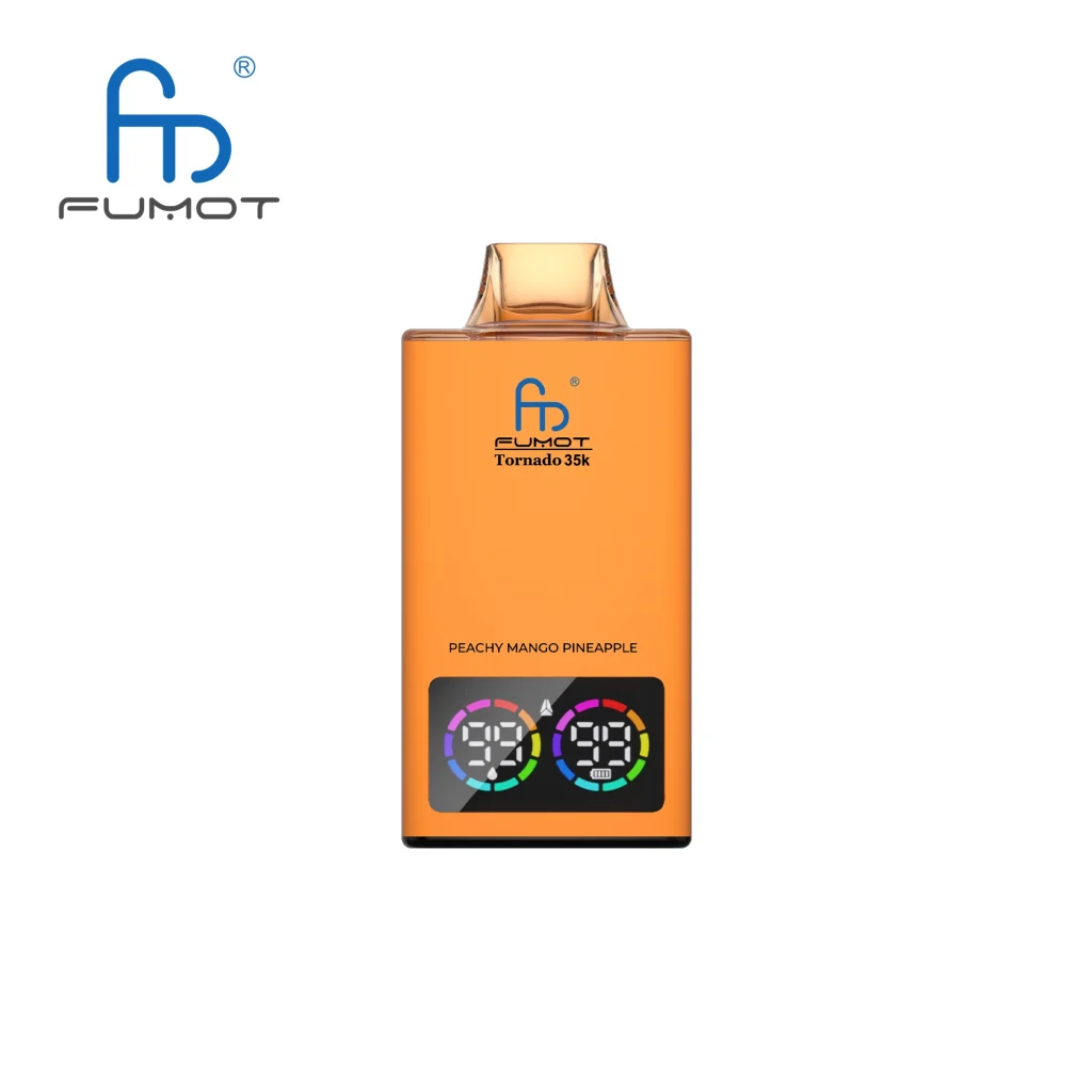 Peachy Mango Pineapple disposable vape flavor