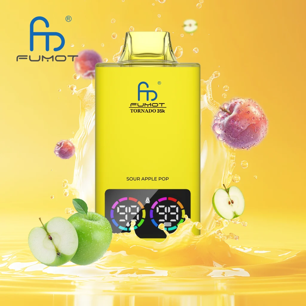 Sour Apple Pop disposable vape flavor