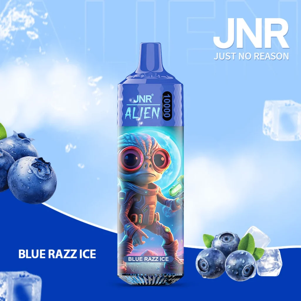 jnr alien 10k Blueberry Ice flavor