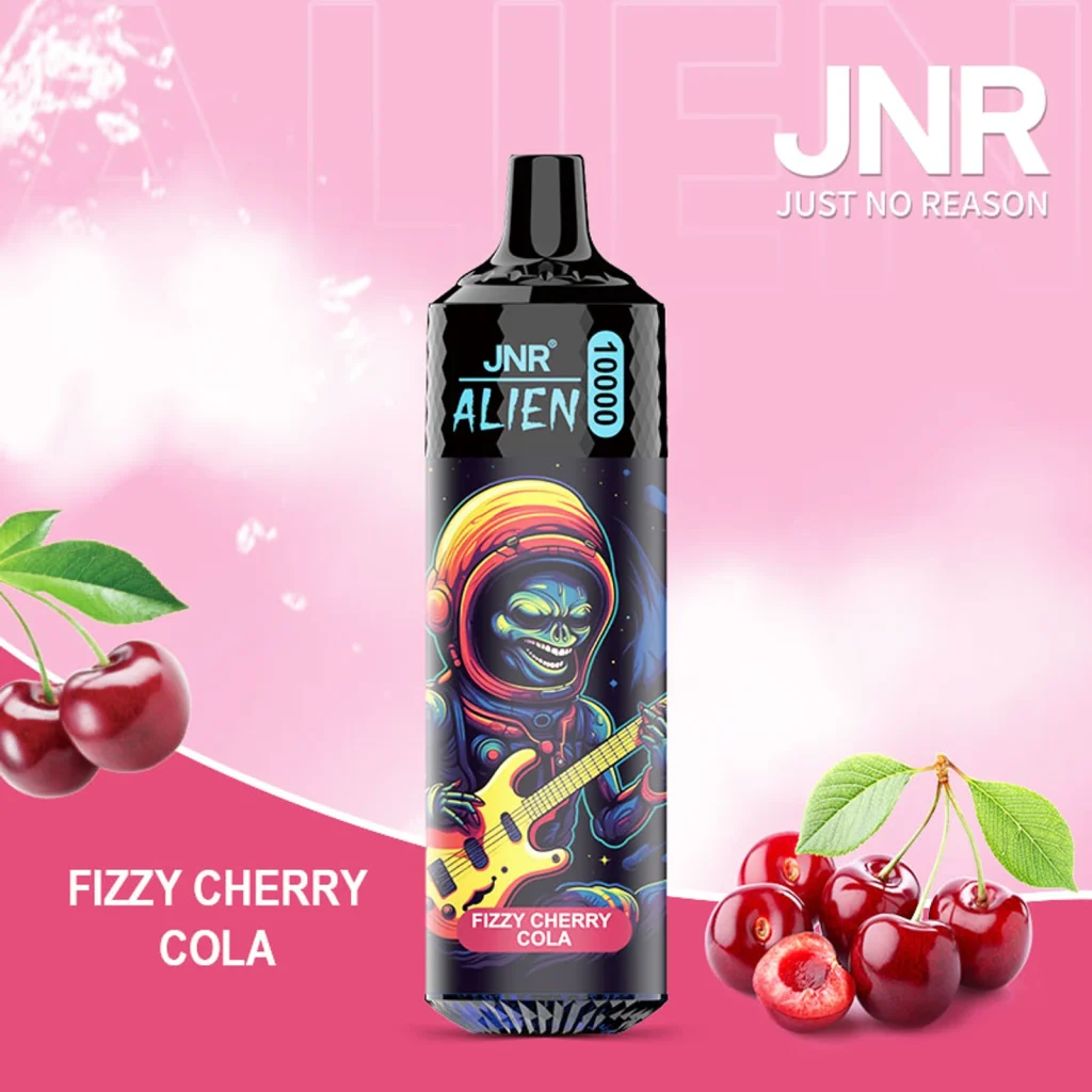 jnr alien 10k Fizzy Cherry Cola flavor