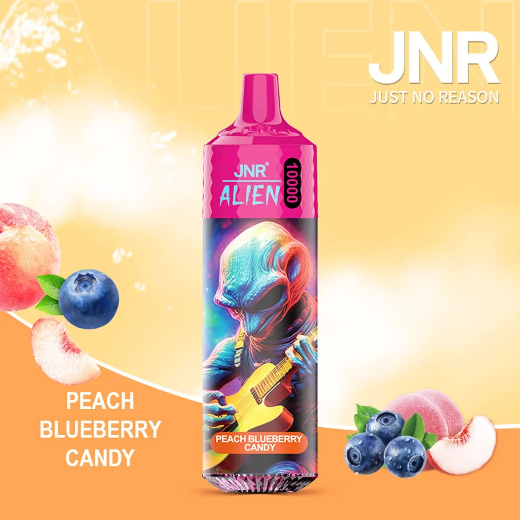 Peach Blueberry Candy disposable vape flavor