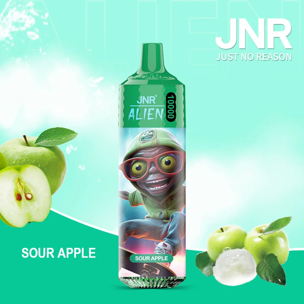 Sour Apple disposable vape flavor
