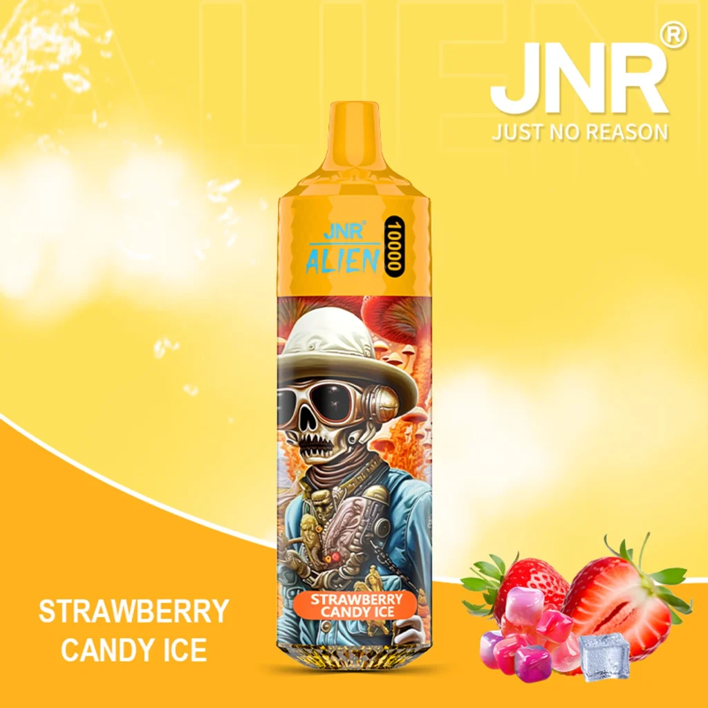Strawberry Candy Ice disposable vape flavor