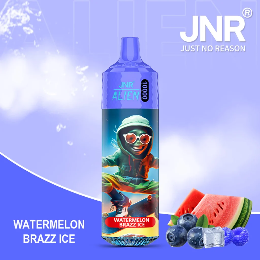 Watermelon Brazz Ice disposable vape flavor