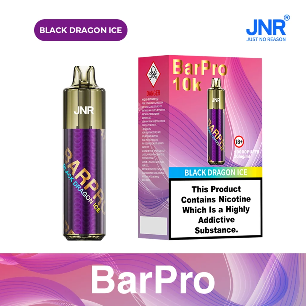 Black Dragon Ice disposable vape flavor
