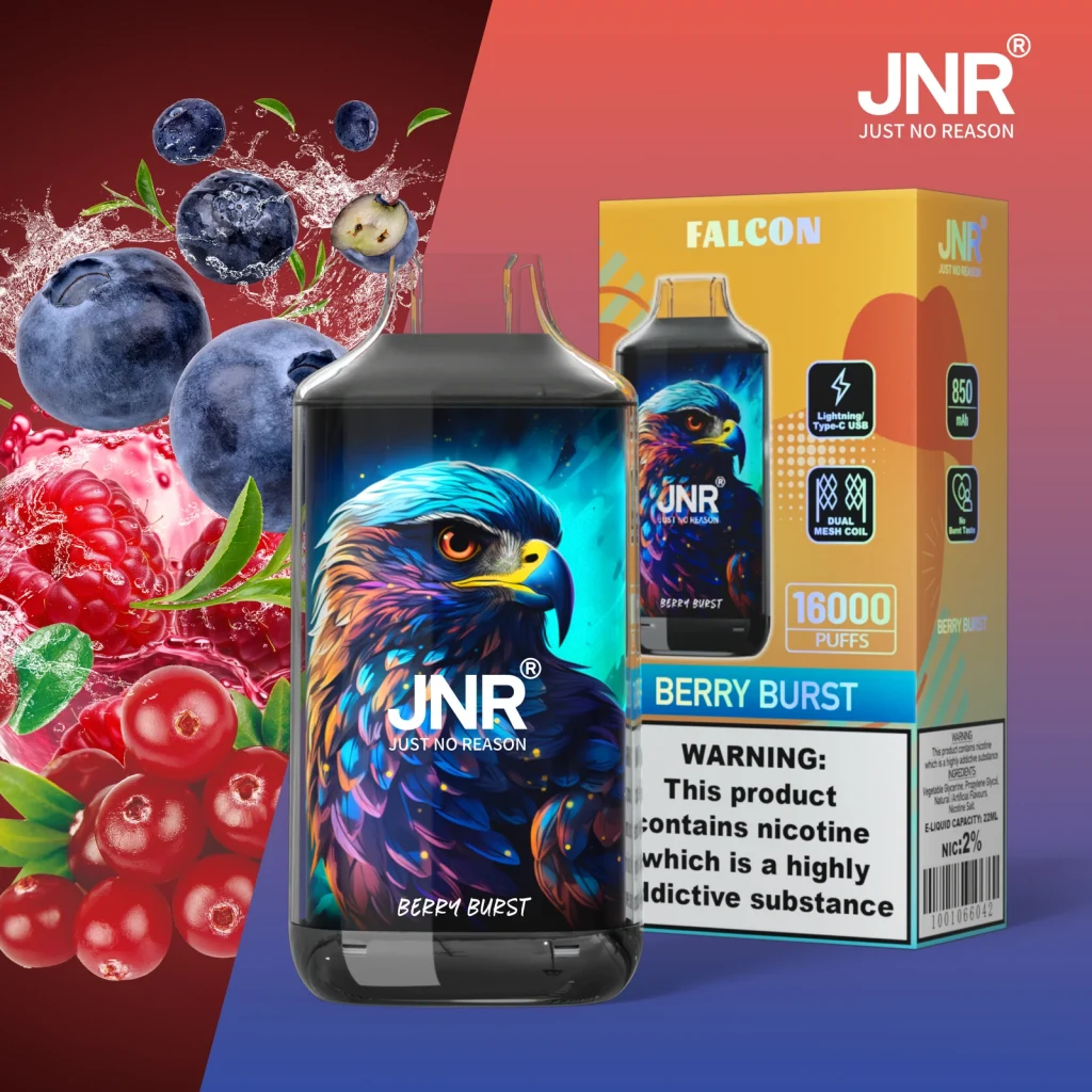 jnr falcon 16k Berry Burst flavor