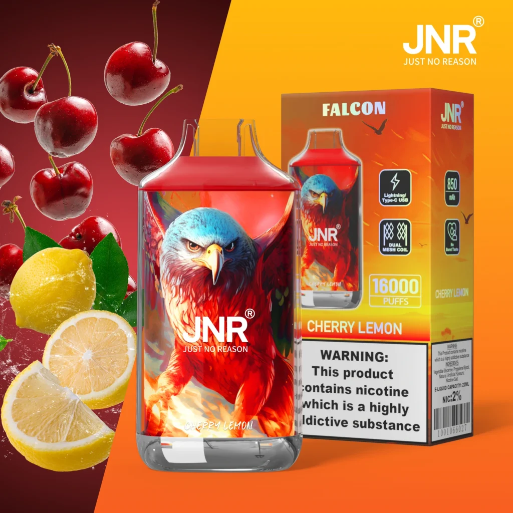 jnr falcon 16k Cherry Lemon Fn05 flavor