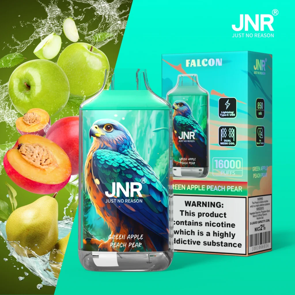 Green Apple Peach Pear disposable vape flavor
