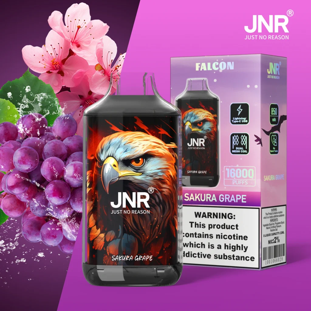Sakura Grape disposable vape flavor