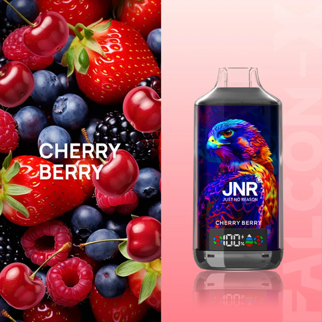 jnr falcon x 18k Cherry Berry flavor