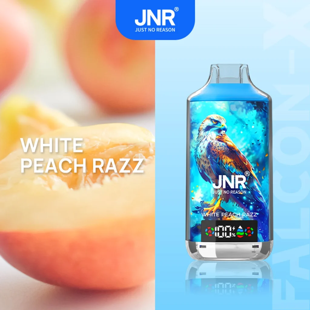 White Peach Razz disposable vape flavor