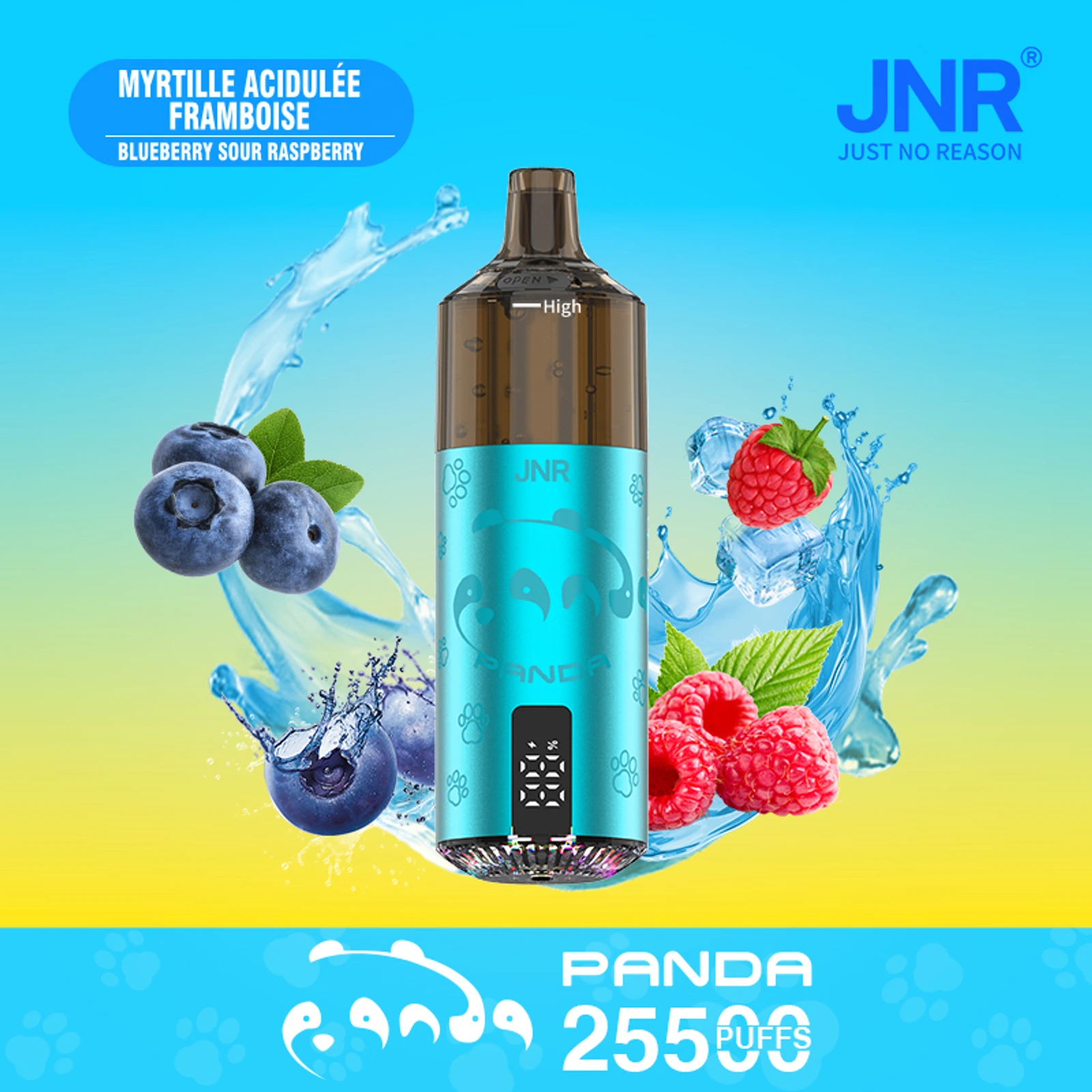 Blueberry Sour Raspberry disposable vape flavor