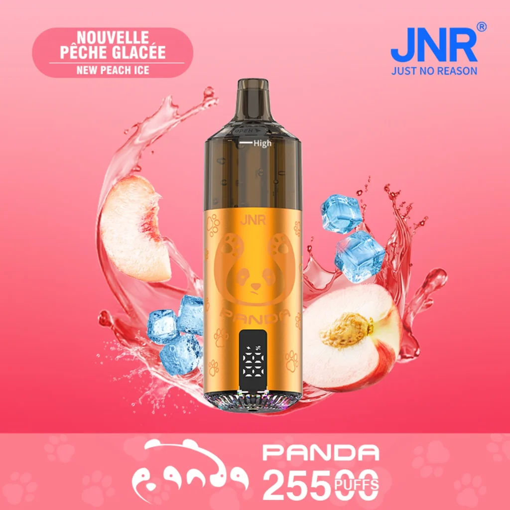 Peach Ice disposable vape flavor