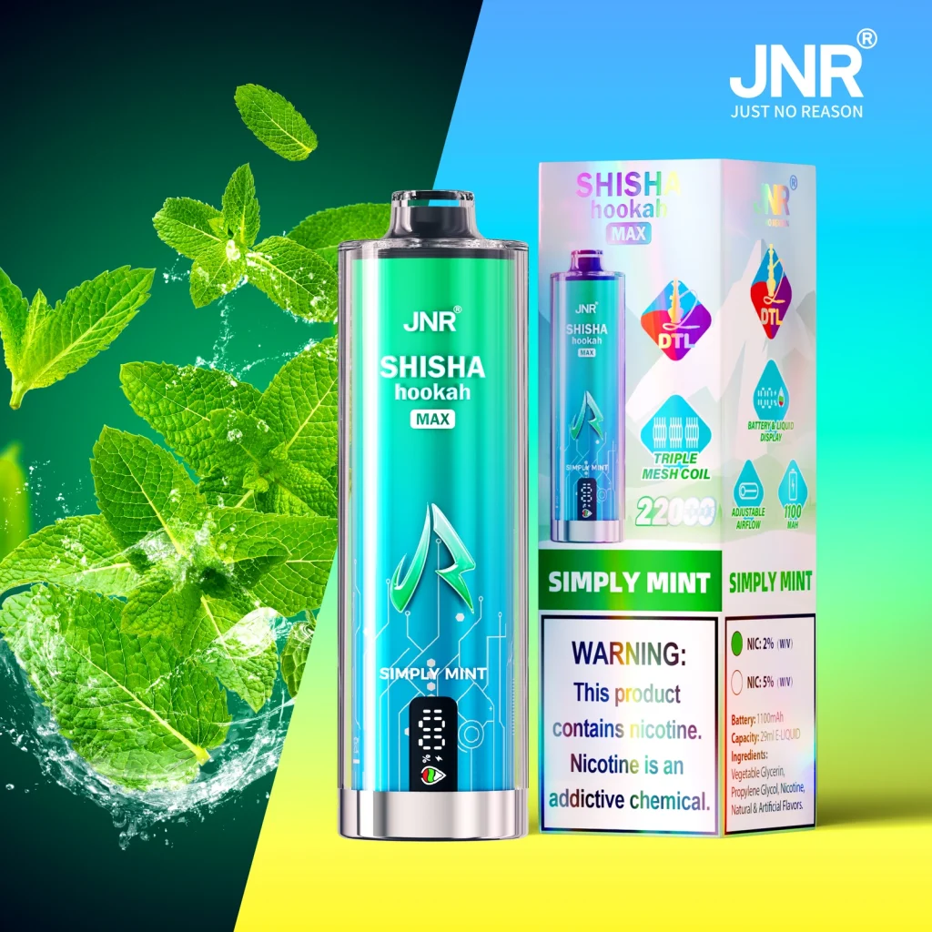 Simply Mint disposable vape flavor