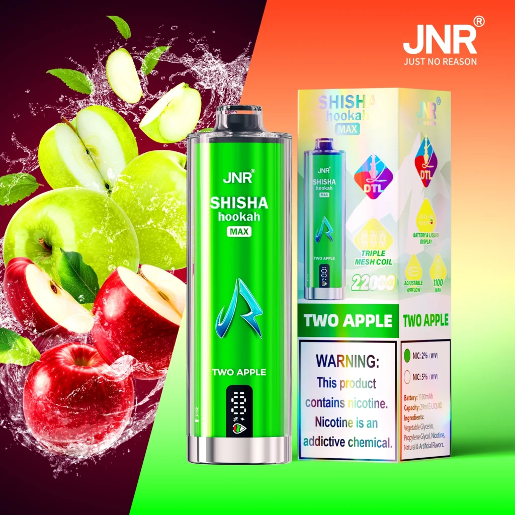 Two Apple (Shisha ) disposable vape flavor