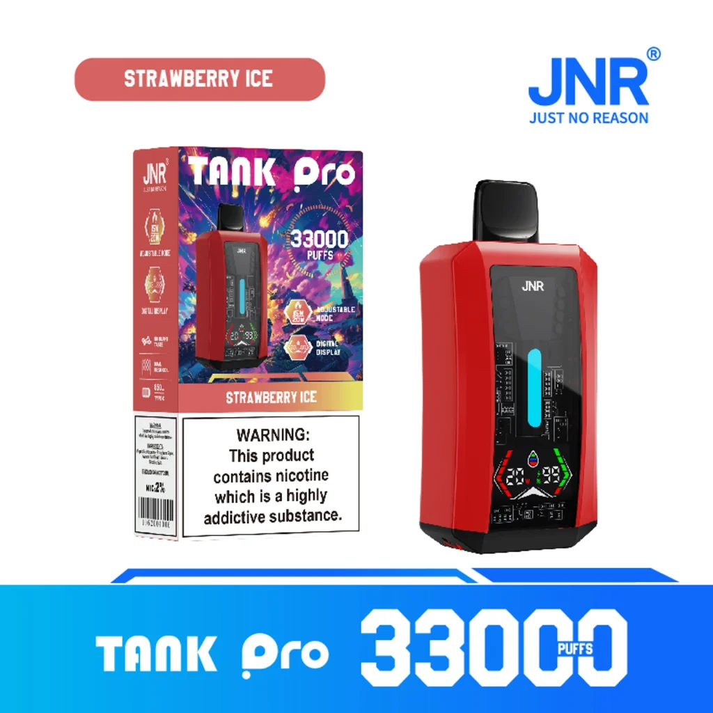 Strawberry Ice disposable vape flavor