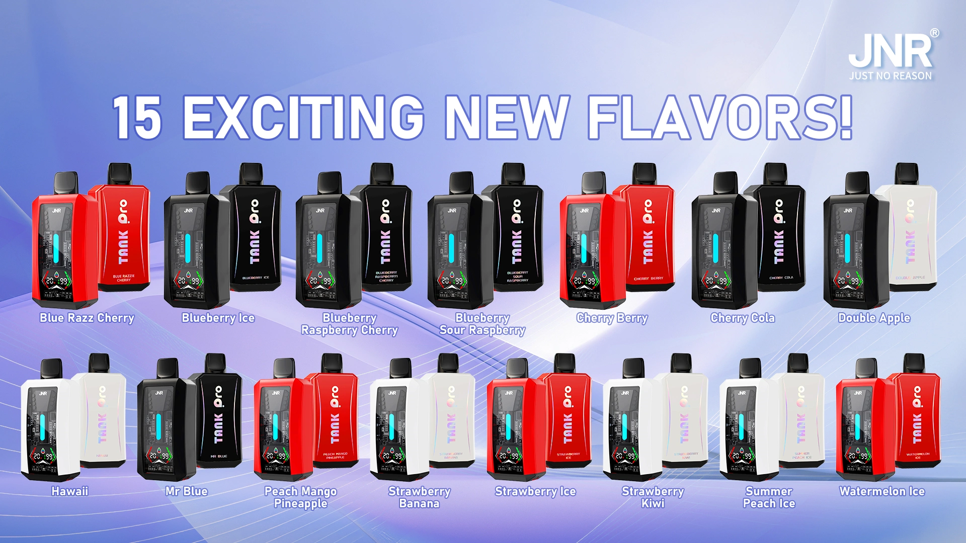 jnr tank pro 33k disposable vape promotional image