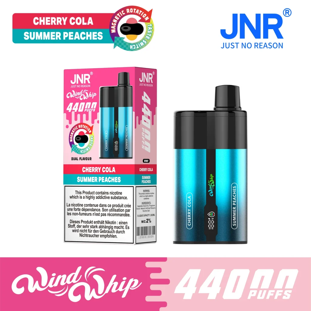 Cherry Cola Summer Peaches disposable vape flavor