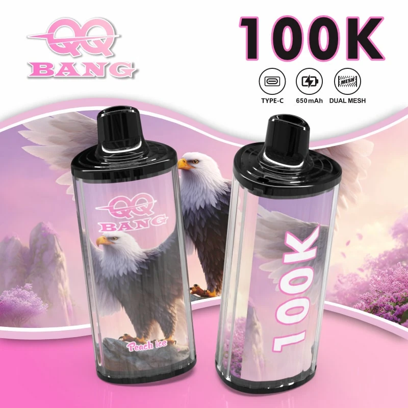 Peach Ice disposable vape flavor