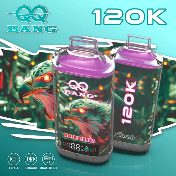 Mixed Berries disposable vape flavor