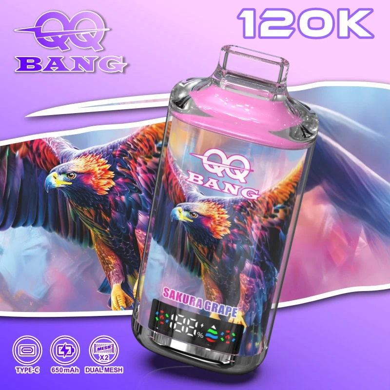 Sakura Grape disposable vape flavor