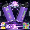BANG multi-flavor disposable with Watermelon Cherry, Kiwi Passion Fruit Guava, Mango Peach, Pink Lemonade, Coconut Melon, Sakura Grape