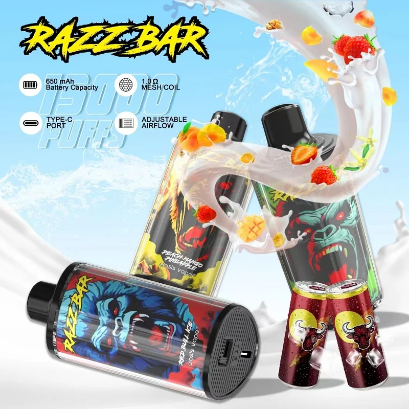Razz Bar vape mixed flavor device poster
