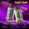 Razz Bar vape neon dual device poster