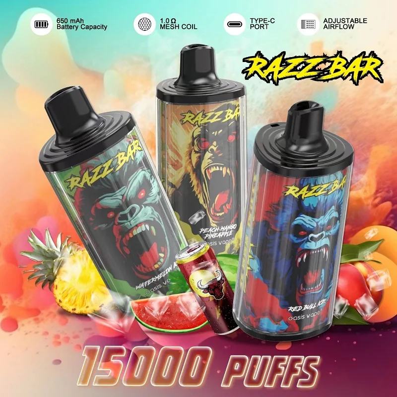 Razz Bar vape tropical fruit device poster