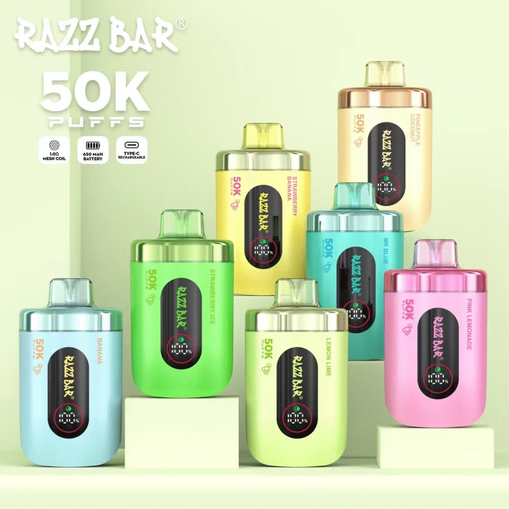 Razz Bar 50K flavour range product image