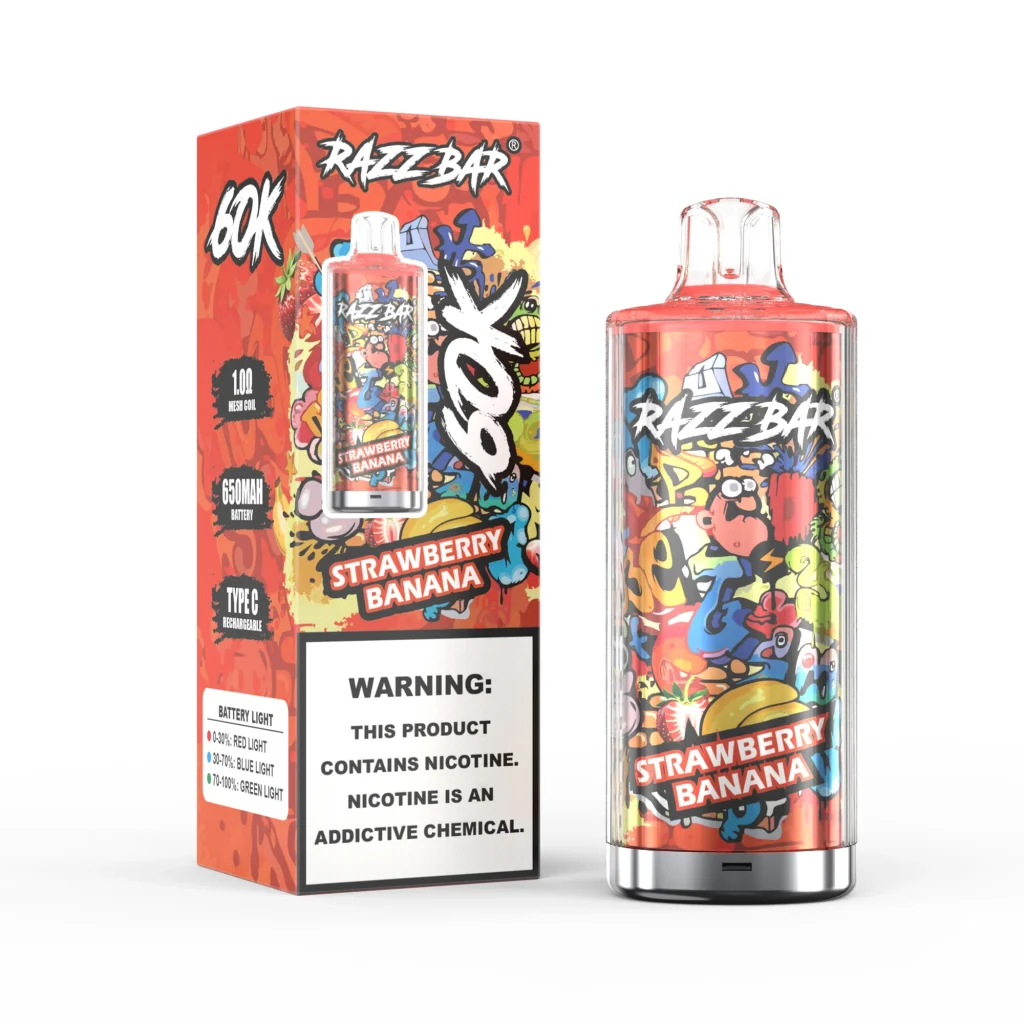 Razz Bar vape small box packaging