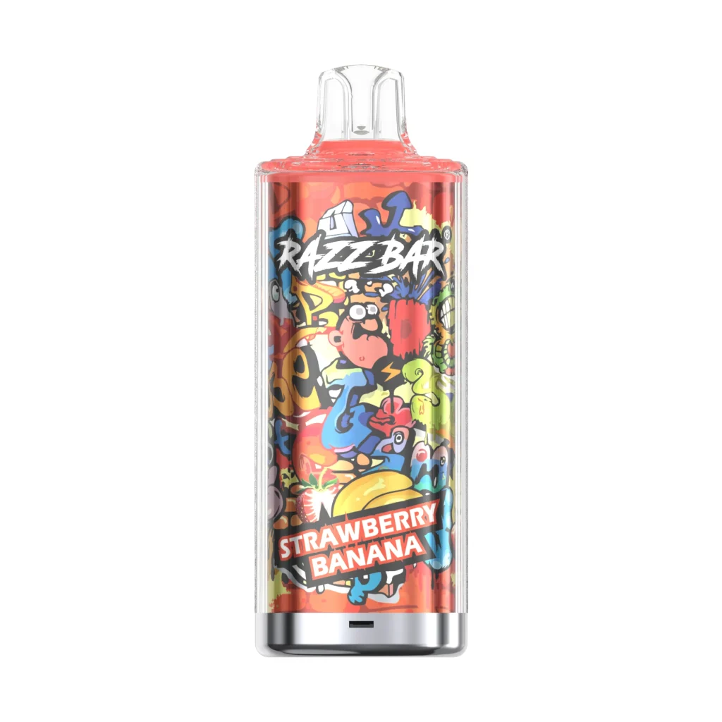 60k razz bar strawberry banana device cutout