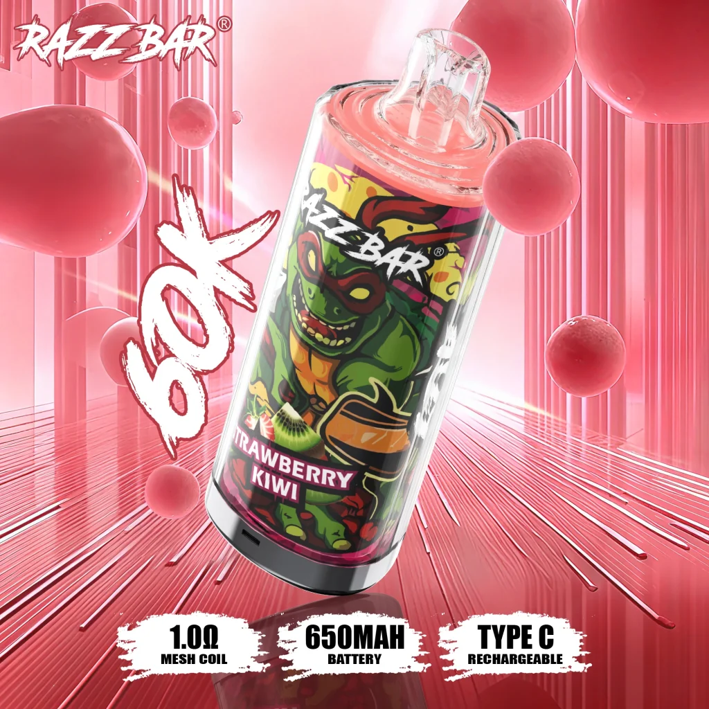 60k razz bar strawberry kiwi hero poster