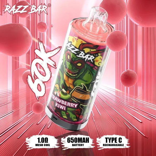 60k razz bar strawberry kiwi hero poster