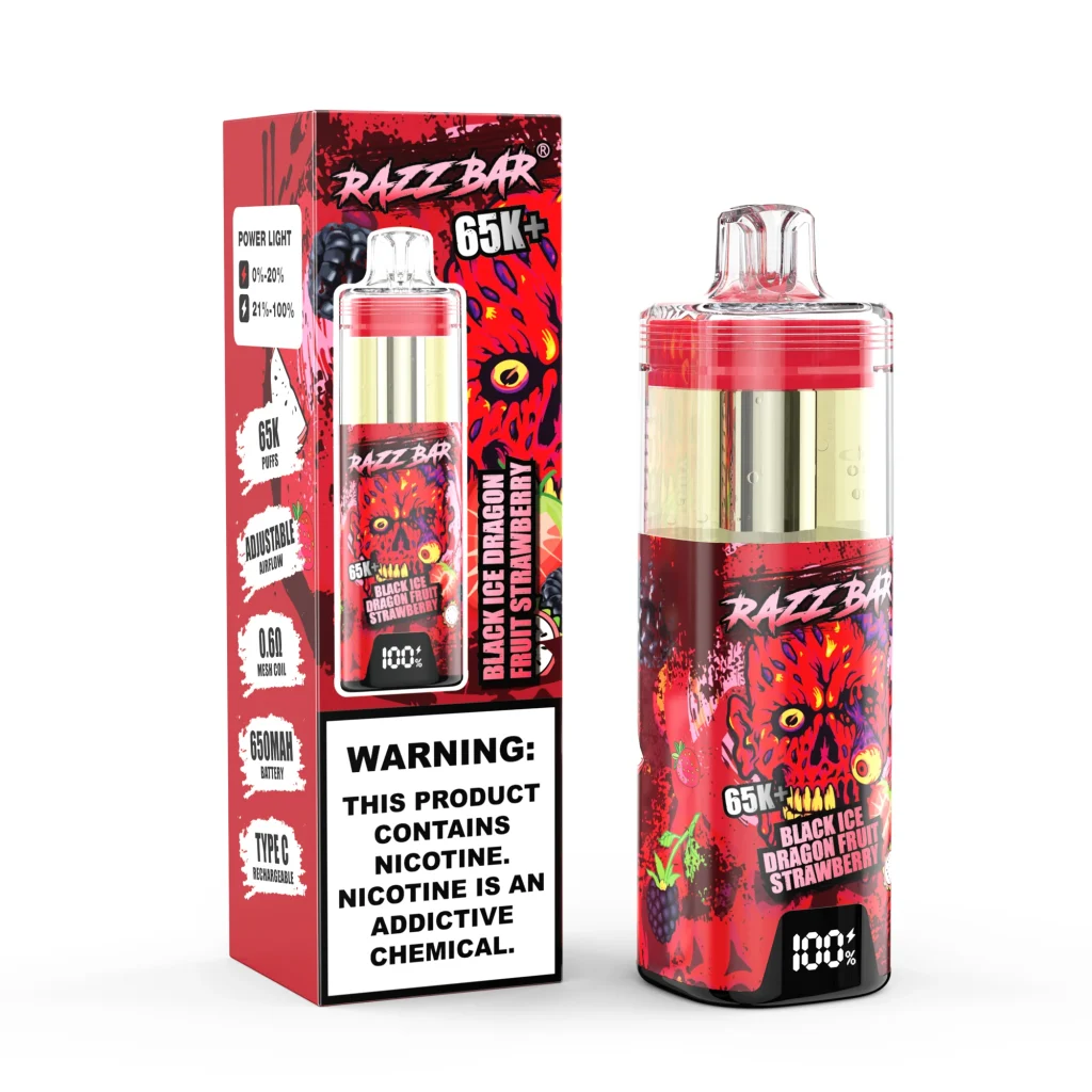 Razz Bar vape small box packaging
