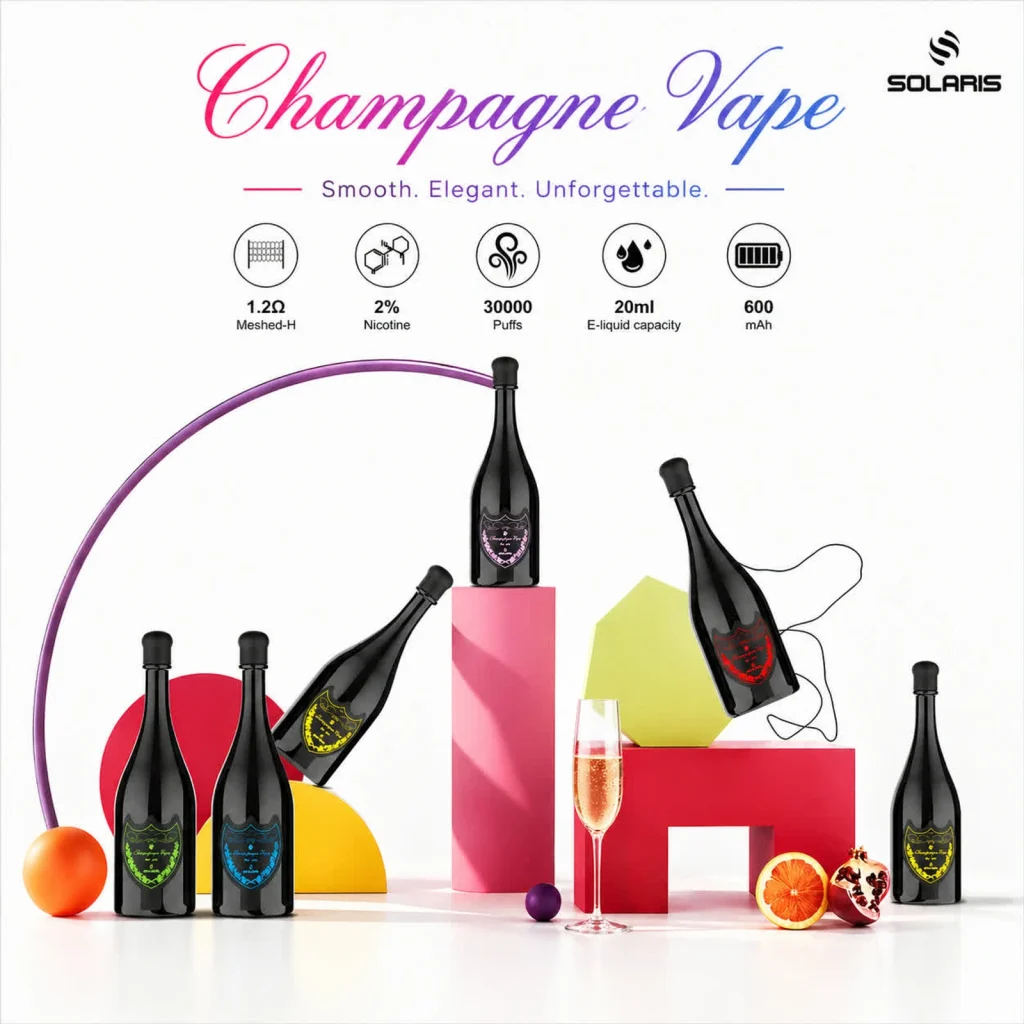 Solaris Champagne Vape 30000 disposable vape product image