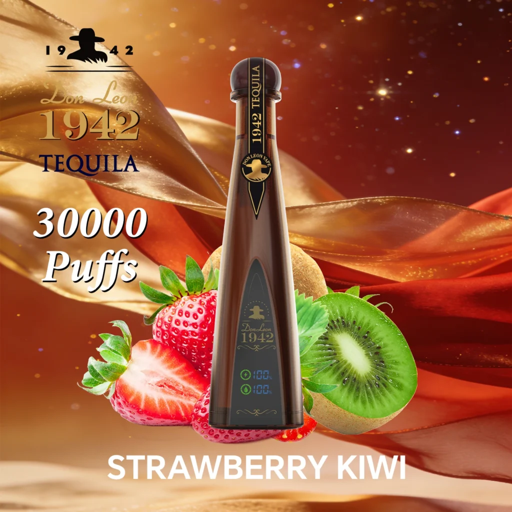 Solaris Don Leon 1942 Tequila Vape 30000 Juicy Peach flavor