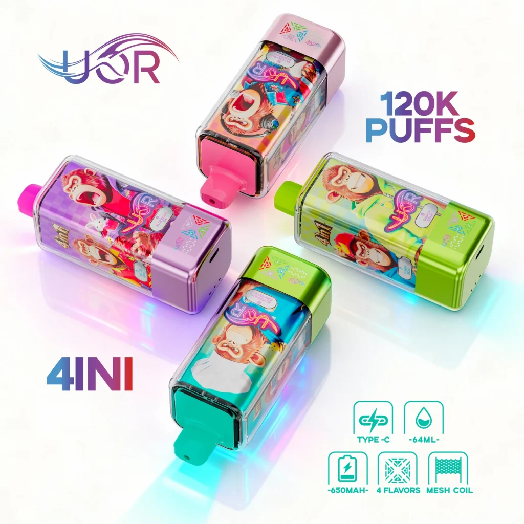 UOR 120K 4 in 1 disposable vape product image