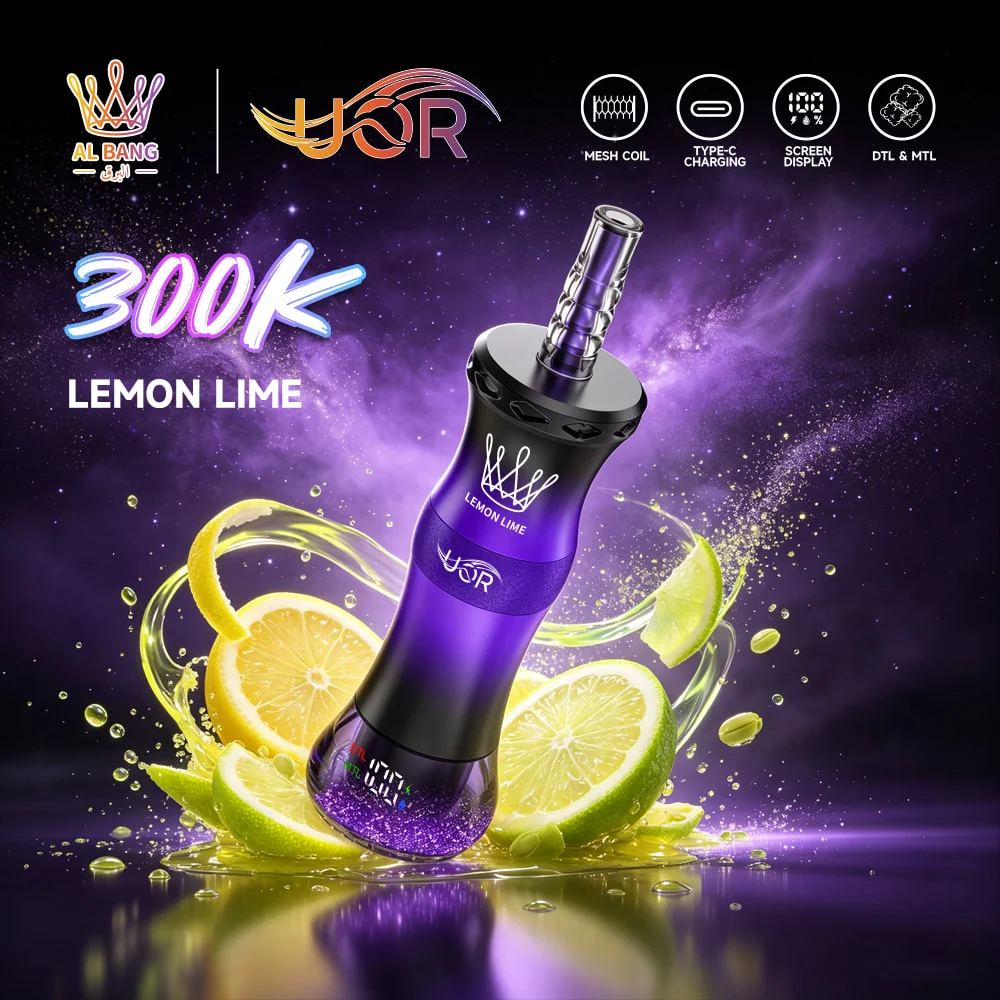 UOR Al Bang 300K Lemon Lime flavor