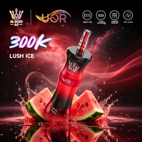UOR Al Bang 300K Lush Ice flavor